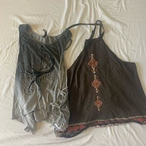 2 Boho Shirts, one Element brand